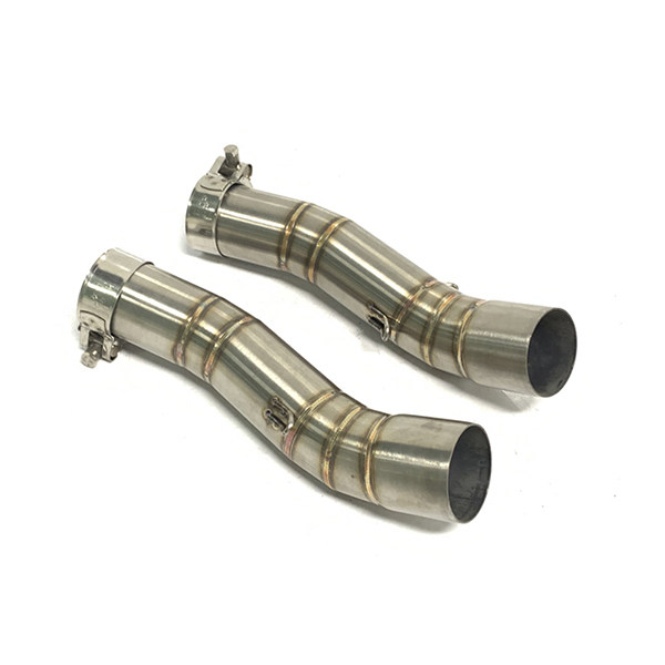 2004-2006 YAMAHA R1 Middle Link Pipe Dual Row 51mm Motorcycle Exhaust Middle Pipe For R1